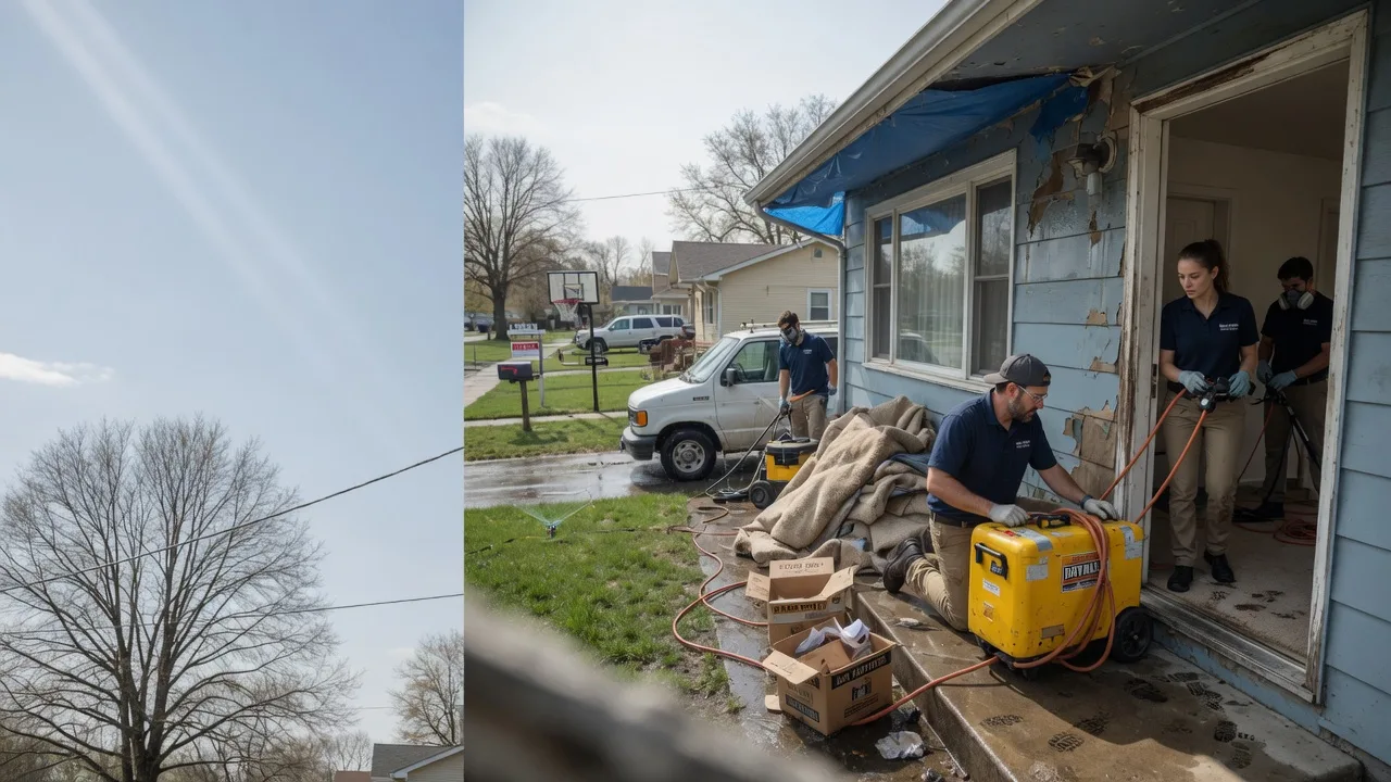 Basement Flood Cleanup in Bivins, TX near me